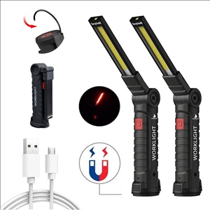 Magnetic LED Flashlight